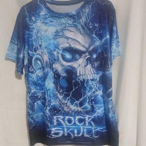 Blue Graphic T-Shirt